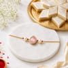 Dazzling Rakhi and Kaju Katli Combo Online