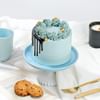 Gift Decadent Blue Chocolate Drip Cake