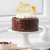 Gift Decadent Chocolate Butterscotch Anniversary Cake