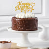 Gift Decadent Chocolate Butterscotch Birthday Cake
