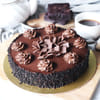 Buy Decadent Chocolate Truffle Cake With Orchids Bouquet Combo