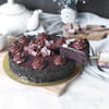 Shop Decadent Chocolate Truffle Cake With Orchids Bouquet Combo
