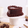 Gift Decadent Heart Truffle Cake (300g)