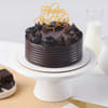 Decadent Truffle New Year Cake