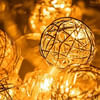 Gift Decorative Sphere LED String Light - Assorted - Single Piece