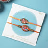 Buy Decorative Stone Peacock Rakhi (Set of 2)