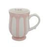 Buy Decorative Vintage Porcelain Tea And Coffee Mug  - Vertical Stripes