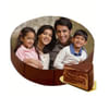 Delectable Chocolate Photo Cake Online
