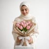 Buy Delicate 10 Pink Tulip Bouquet For Mother's Day