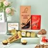 Delicious Chocolate And Nuts Gift Hamper