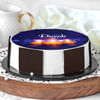 Gift Delicious Happy Diwali  Diya Poster Cake