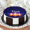 Delicious Happy Diwali  Diya Poster Cake Online