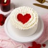 Delicious Heart Red Velvet Cake (300 Gm) Online
