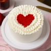 Gift Delicious Heart Red Velvet Cake