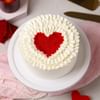 Buy Delicious Heart Red Velvet Cake