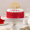 Buy Delicious New Year Red Velvet Cake