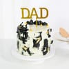 Gift Delicious Semi-Fondant Cake For Dad (1 Kg)