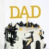 Shop Delicious Semi-Fondant Cake For Dad (1 Kg)