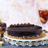 Shop Delicious Truffle Cake With Bunch Of White Roses