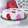 Gift Delightful chocolate Rosette Cake (1 Kg)