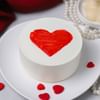 Buy Delightful Heart Red Velvet Cake (250 Gm)