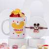 Delightful Personalized Bro Rakhi Hamper Online