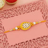Gift Delightful Rakhi And Barfi Hamper