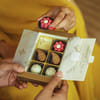 Buy Deluxe Rakhi Chocolate Gift Combo