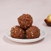 Shop Designer Om & Rudraksha Rakhi with Ferrero Rocher
