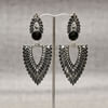 Gift Designer Silver Oxidised Earrings