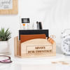 Desk Goals Personalized Wooden Organizer Online