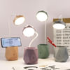 Desk Lamp With Organizer - Geometrical Shape - Single Piece Online