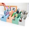 Desk Organizer 3 Compartments Pastel Single Piece Online