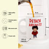 Gift Detach and Do It Personalized Ceramic Mug