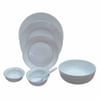 Dinner Set - Plain White - Set Of 33 Online