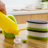 Shop Dishwashing Scouring Sponge With Soap Dispensing Capsule - Multicolour - Set Of 3
