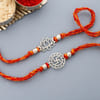 Gift Divine 925 Sterling Silver Moli Rakhi (Set of 2)