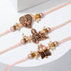 Divine Antique Pearl Rakhi (Set of 3) Online