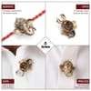 Shop Divine Button Cover Convertible Rakhi - Set of 3