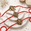Divine Button Cover Convertible Rakhi - Set of 3