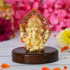 Divine Ganesha Idol With Kalpavriksha Tree Decor Online