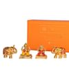 Buy Divine Lakshmi Ganesha And Elephants Idol For Diwali