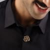 Buy Divine Om Button Cover Convertible Rakhi
