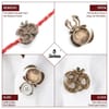 Shop Divine Om Button Cover Convertible Rakhi