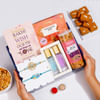 Divine Rakhis And Sweets Hamper Online