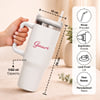 Gift Divine Shakti Personalized White Tumbler