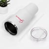 Shop Divine Shakti Personalized White Tumbler