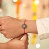 Gift Divine Shree Ram Convertible Rakhi Button Cover