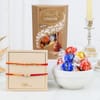 Divine Threads And Delights Rakhi Combo Online