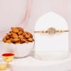 Divine Tree of Life Rakhi with Dry Fruits Set